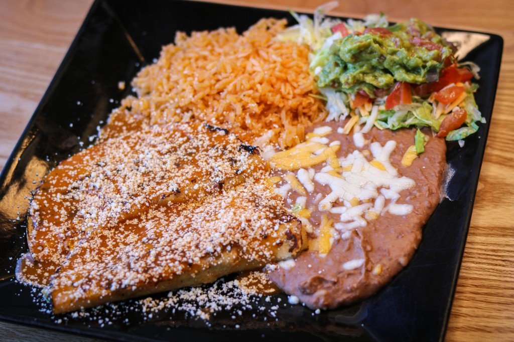 Two Tacos al Carbon at Tequila Fuego Longview